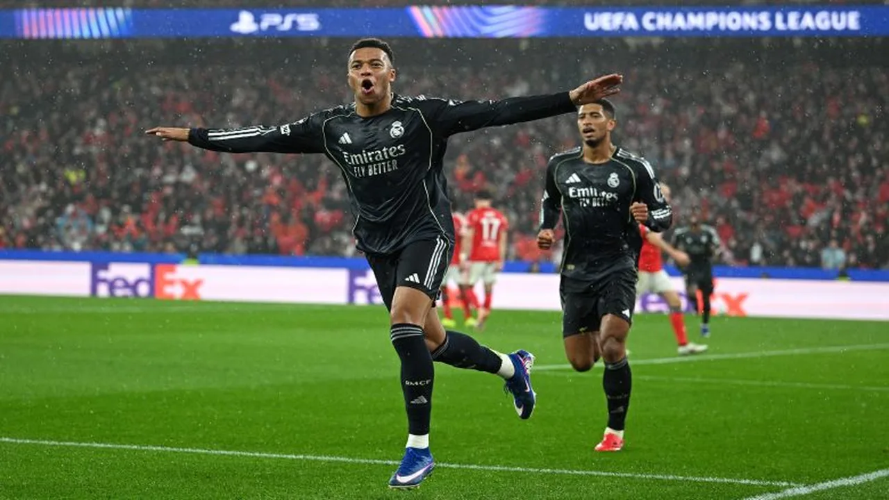 ثنائية مبابي وفينيسيوس.. تشكيل ريال مدريد لمواجهة بنفيكا في ملحق دوري أبطال أوروبا 2026